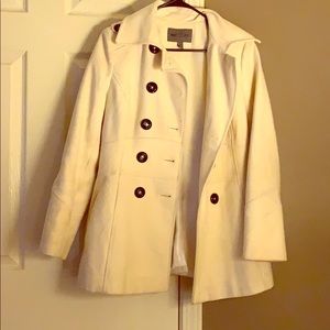 White Peabody winter coat